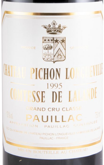 1995 Château Pichon Longueville Comtesse de Lalande Pauillac red