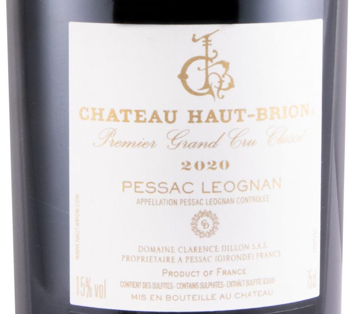 2020 Château Haut-Brion Pessac-Léognan tinto