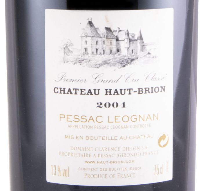 2004 Château Haut-Brion Pessac-Léognan tinto