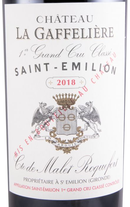 2018 Château La Gaffelière Saint-Émilion tinto 1,5L