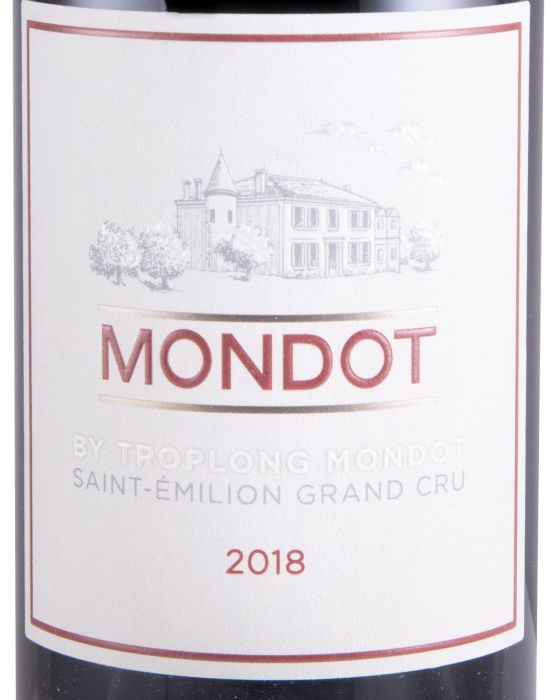 2018 Mondot Saint-Émilion red