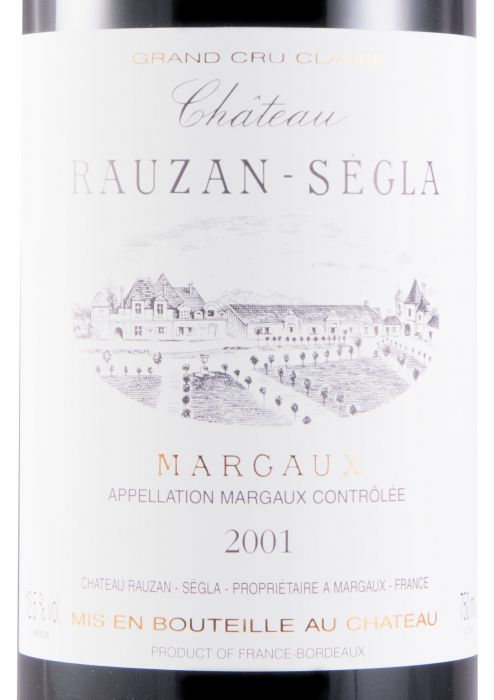 2001 Château Rauzan-Ségla Margaux red