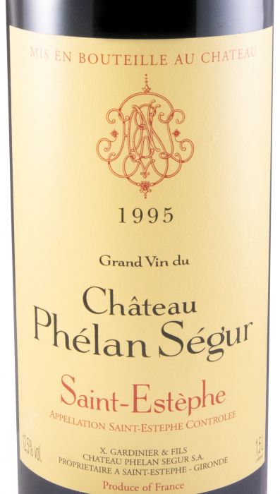 1995 Château Phélan Ségur Saint-Estèphe tinto 1,5L