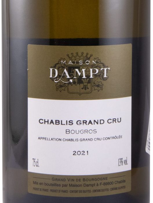 2021 Domaine Daniel Dampt Bougros Grand Cru Chablis white