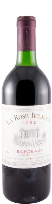 1992 La Rose Belmont Bordeaux tinto