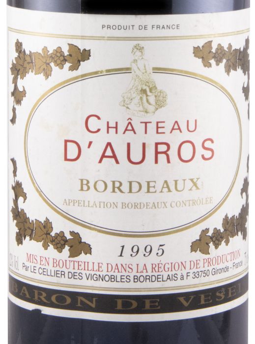 1995 Château D'Auros Bordeaux tinto