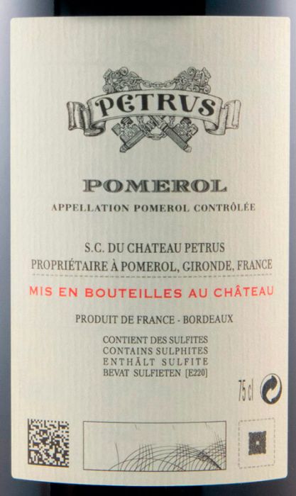 2020 Petrus tinto