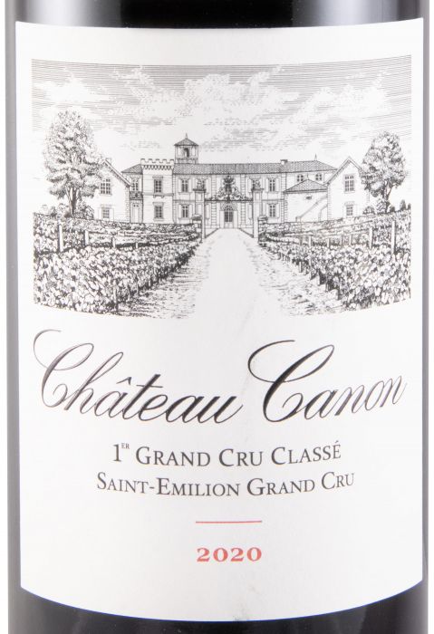 2020 Château Canon Saint-Émilion red