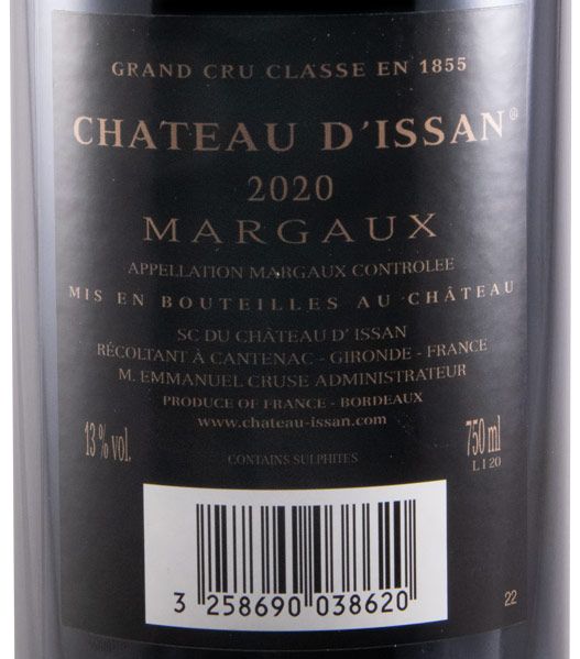 2020 Château d'Issan Margaux tinto