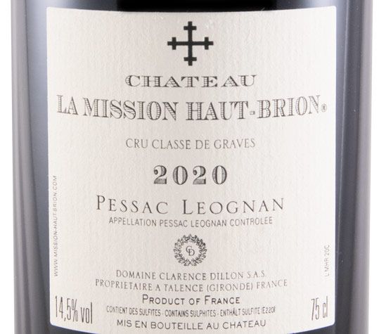 2020 Château La Mission Haut-Brion Pessac-Léognan tinto