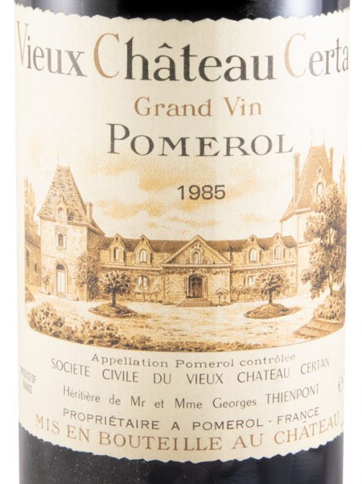 1985 Vieux Château Certan Pomerol red