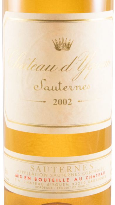 2002 Château d'Yquem Sauternes branco