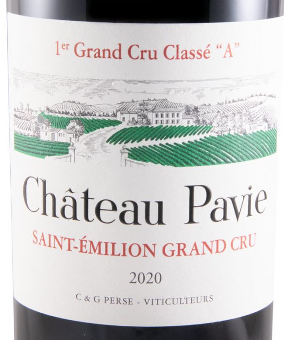 2020 Château Pavie Saint-Émilion red