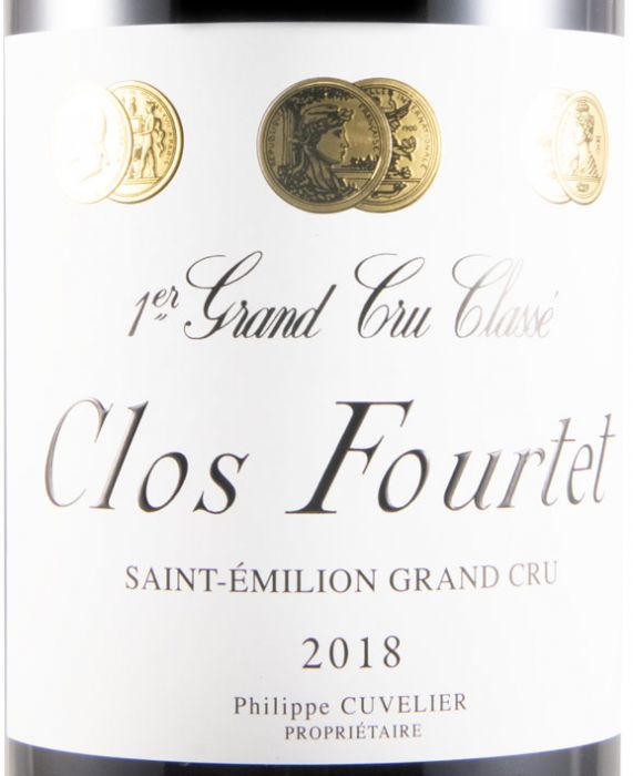 2018 Château Clos Fourtet Saint-Émilion tinto