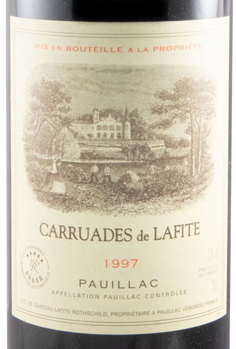 1997 Château Lafite Rothschild Carruades de Lafite Pauillac red