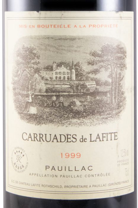 1999 Château Lafite Rothschild Carruades de Lafite Pauillac red