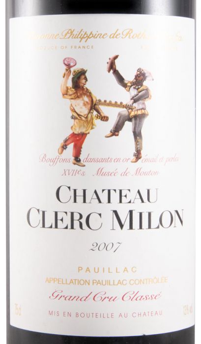 2007 Château Clerc Milon Pauillac red