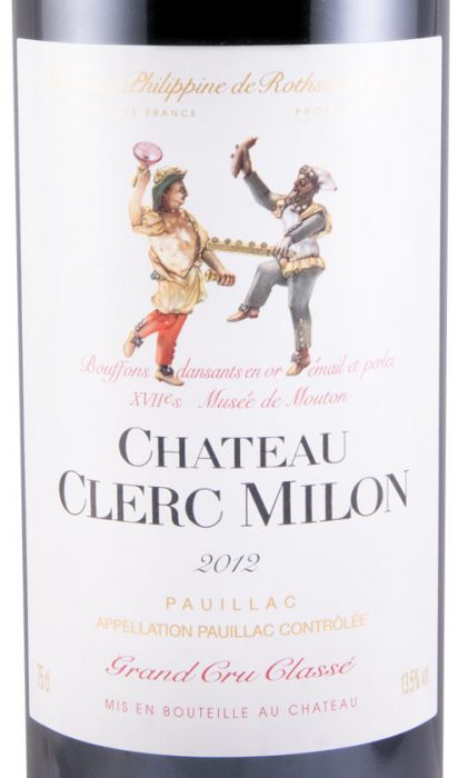 2012 Château Clerc Milon Pauillac red