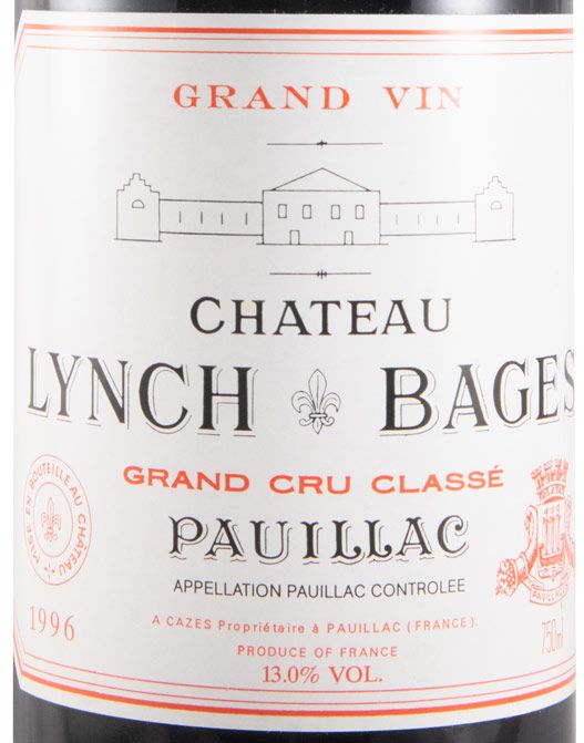 1996 Château Lynch-Bages Pauillac tinto