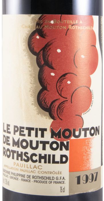 1997 Le Petit Mouton de Mouton Rothschild Pauillac red