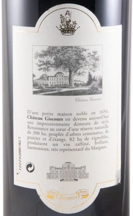 1999 Château Giscours Margaux red