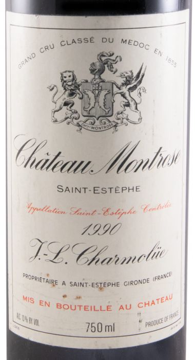 1990 Château Montrose Saint-Estèphe red