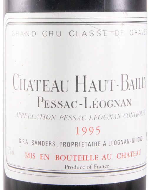 1995 Château Haut-Bailly Pessac-Léognan red