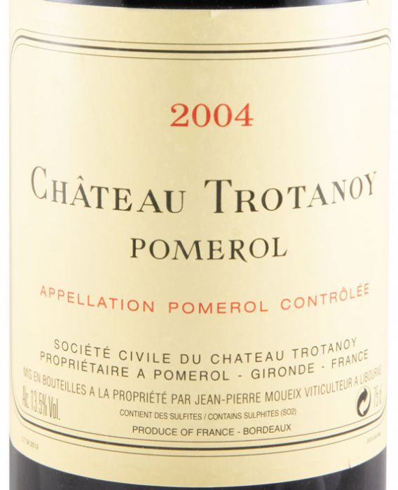 2004 Château Trotanoy Pomerol red