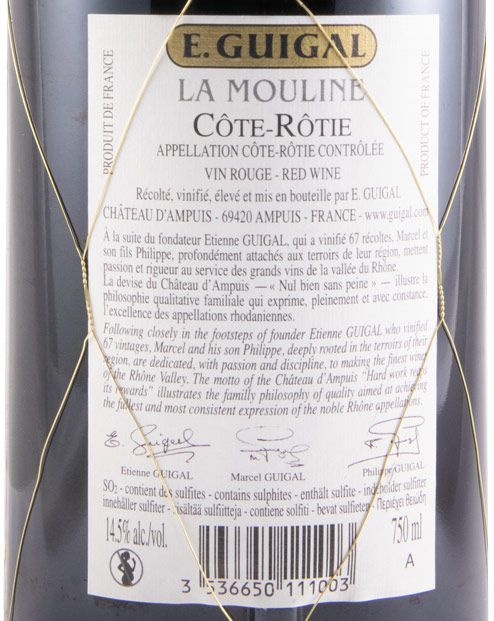 2018 E. Guigal La Mouline Côte-Rôtie tinto