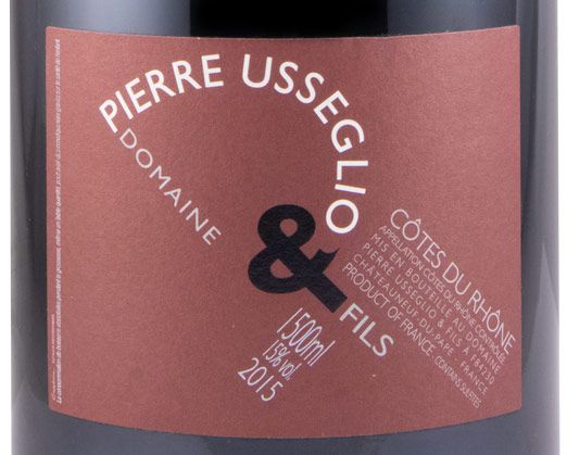 2015 Pierre Usseglio Côtes du Rhône tinto 1,5L