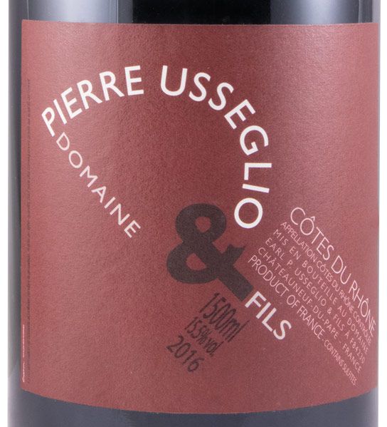 2016 Pierre Usseglio Côtes du Rhône red 1.5L