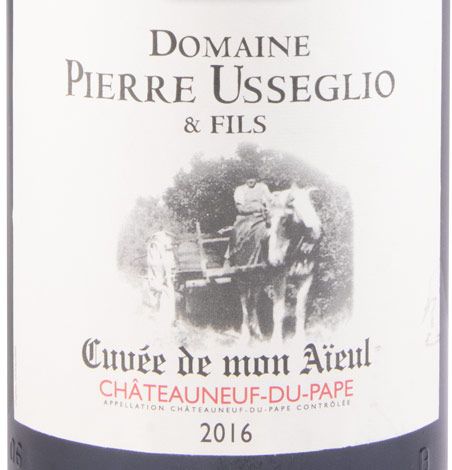 2016 Pierre Usseglio Cuvée de mon Aïeul Châteauneuf-du-Pape red 1.5L