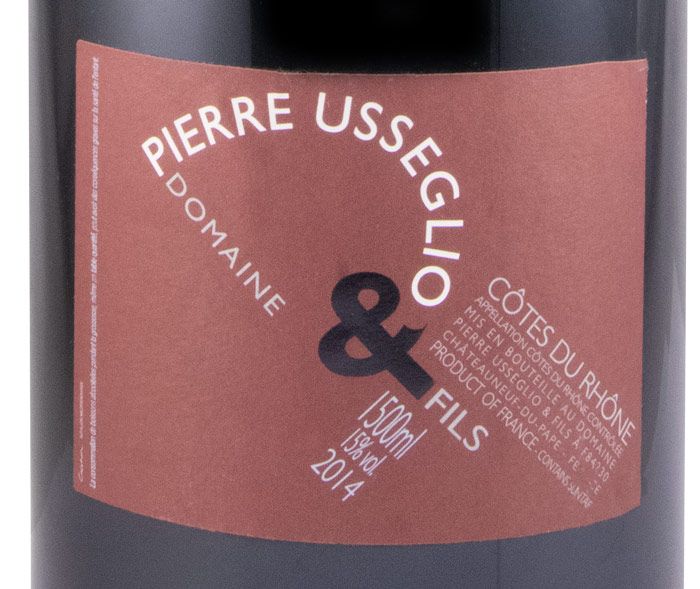 2014 Pierre Usseglio Côtes du Rhône red 1.5L