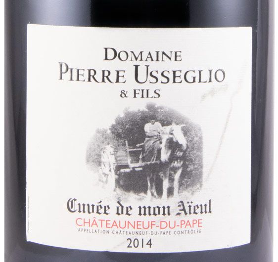 2014 Pierre Usseglio Cuvée de mon Aïeul Châteauneuf-du-Pape tinto 1,5L