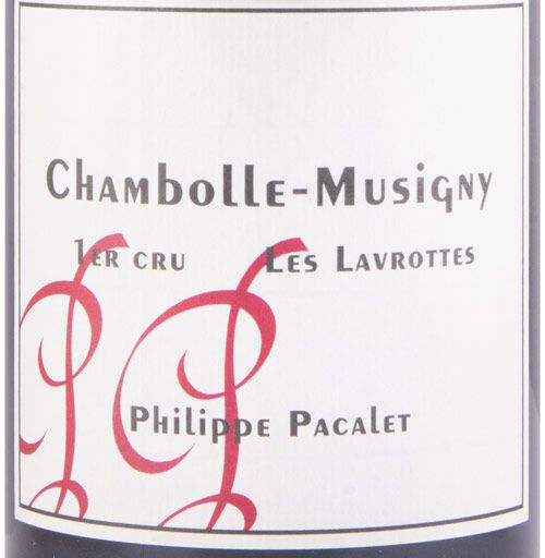 2021 Philippe Pacalet Les Lavrottes Chambolle-Musigny red