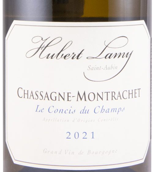 2021 Domaine Hubert Lamy Le Concis du Champs Chassagne-Montrachet branco