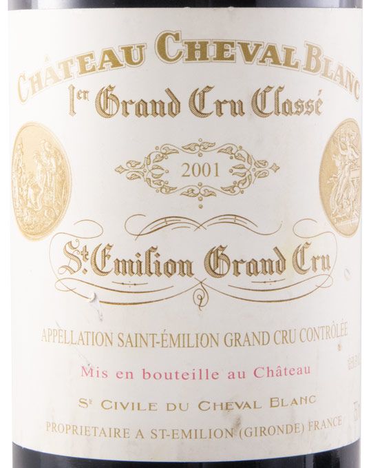 2001 Château Cheval Blanc Saint-Émilion tinto