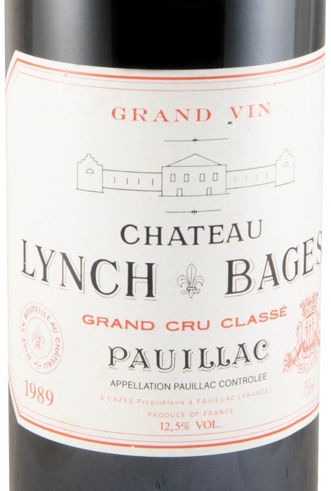 1989 Château Lynch-Bages Pauillac red