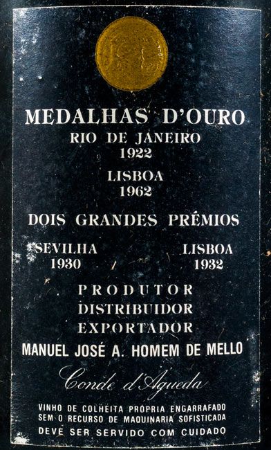 1977 Quinta D'Aguieira Garrafeira tinto