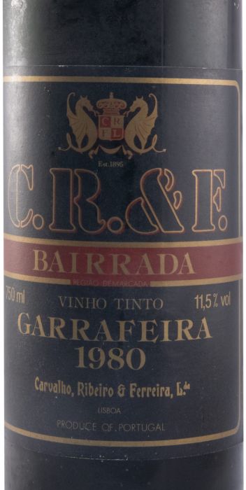 1980 CRF Garrafeira Bairrada tinto