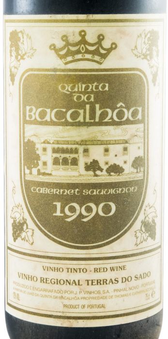 1990 Quinta da Bacalhôa red