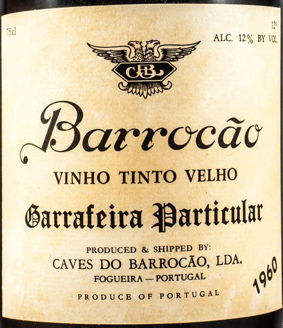 1960 Barrocão Garrafeira Particular tinto