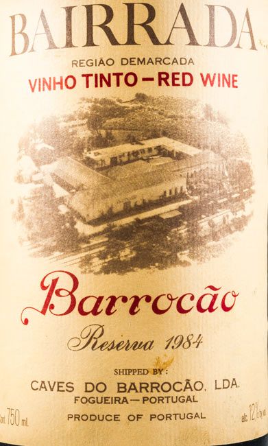 1984 Barrocão Reserva tinto