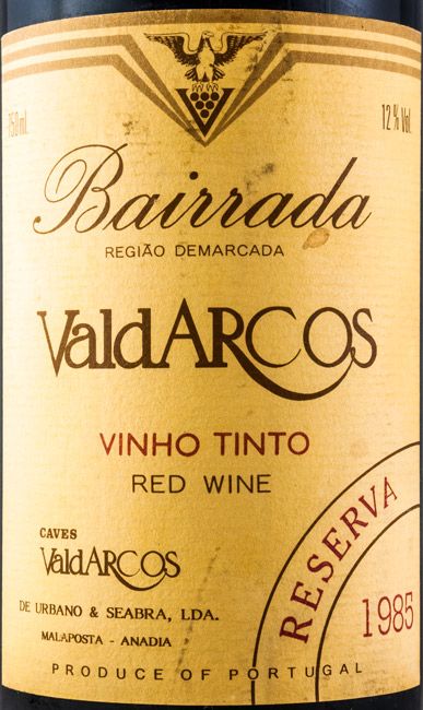 1985 Valdarcos Reserva Bairrada tinto
