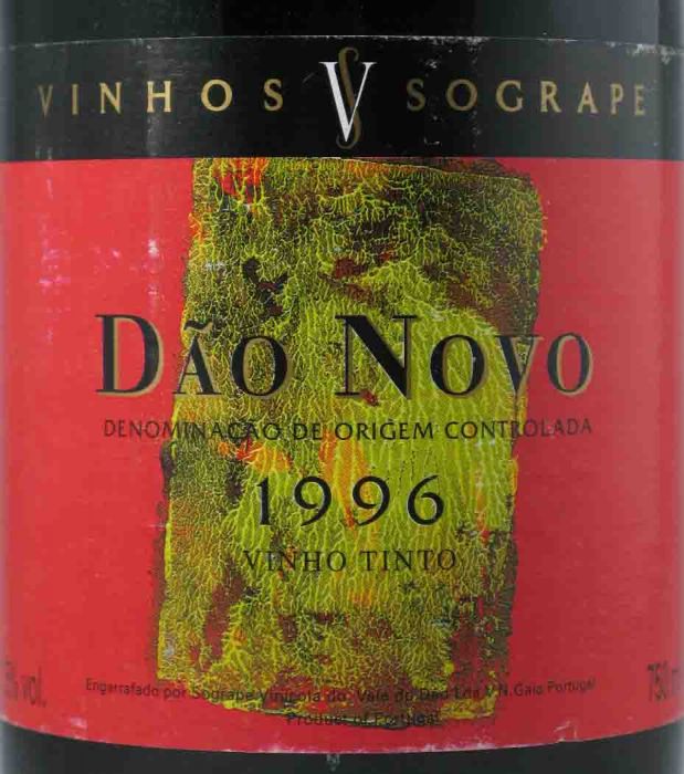 1996 Dão Novo red