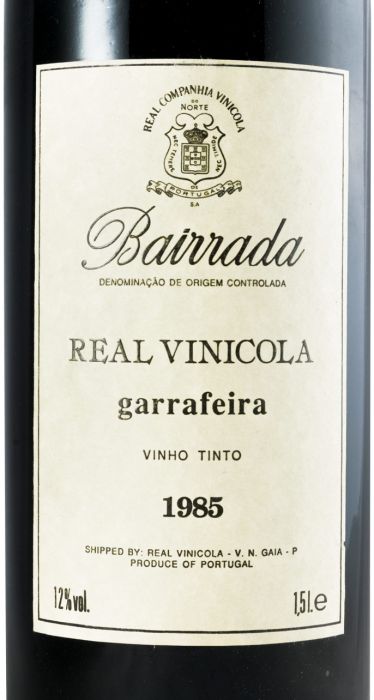 1985 Real Vinícola Garrafeira tinto 1,5L