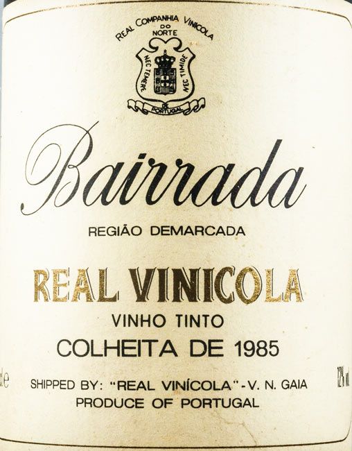 1985 Real Vinícola Colheita Bairrada tinto