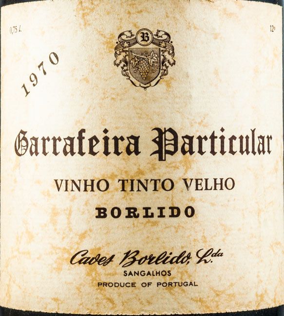 1970 Borlido Garrafeira Particular tinto