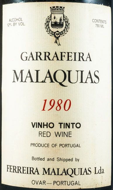 1980 Malaquias Garrafeira tinto