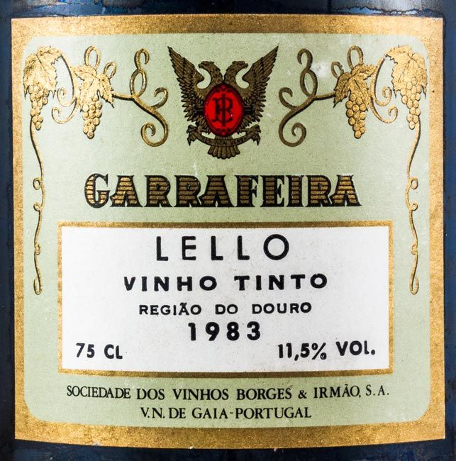 1983 Lello Garrafeira red